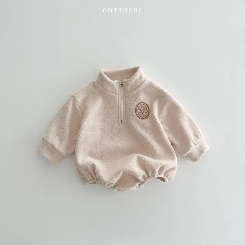 Oott Bebe - Korean Baby Fashion - #babyfashion - Roof Anorak Bodysuit - 6