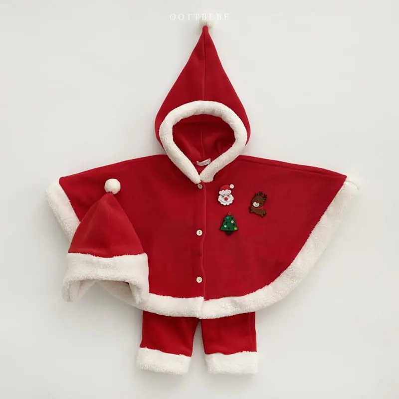 Oott Bebe - Korean Baby Fashion - #babyfashion - Oott Santa Hat - 12