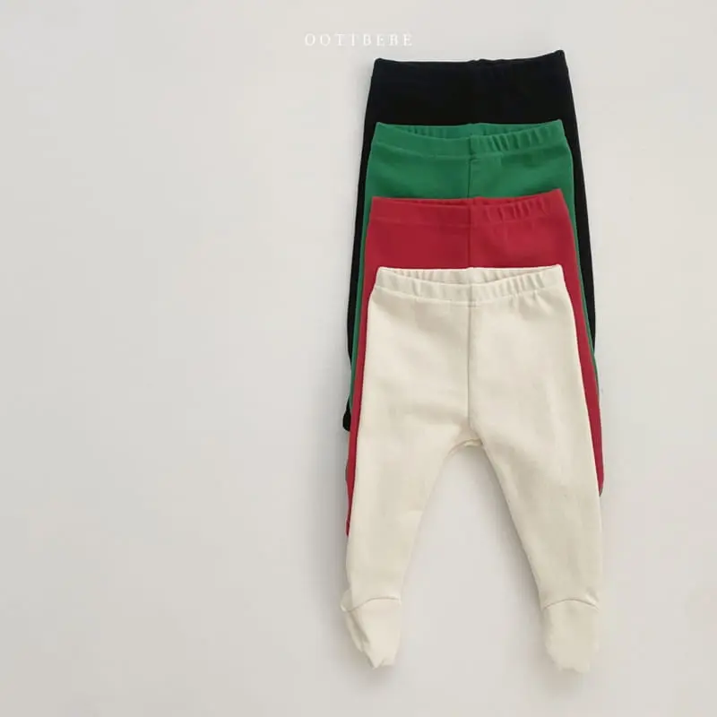 Oott Bebe - Korean Baby Fashion - #babyfashion - Baby Foot Leggings - 11