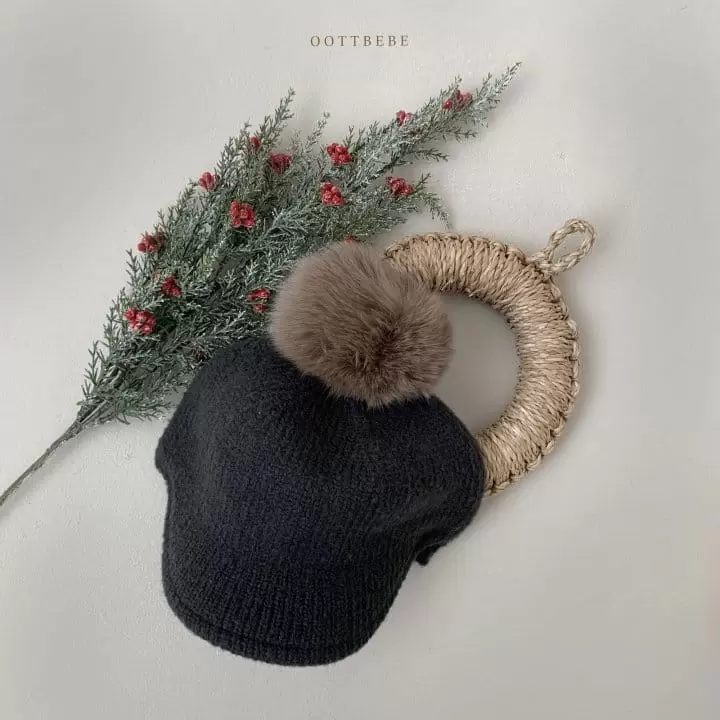 Oott Bebe - Korean Baby Fashion - #babyfever - Bell Knit Cap - 7