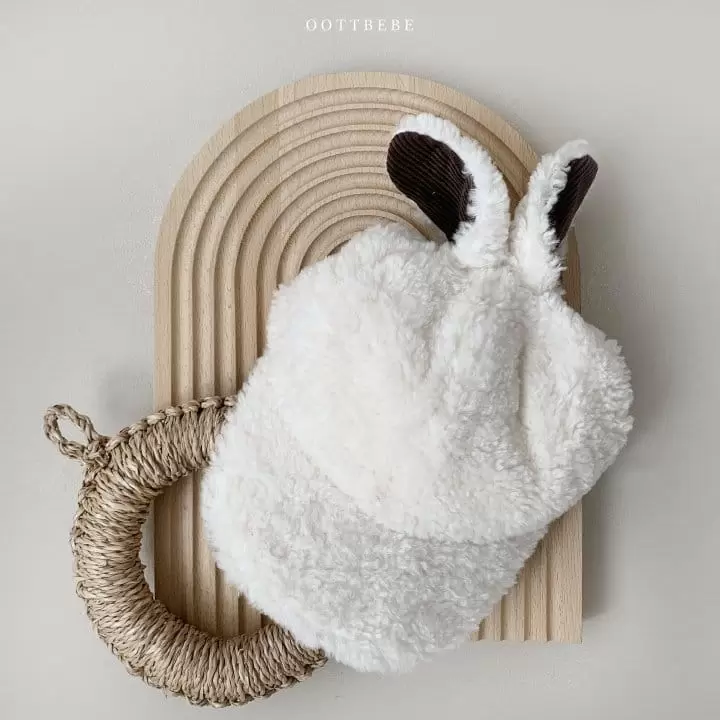Oott Bebe - Korean Baby Fashion - #babyfever - Jump Rabbit Cap - 3