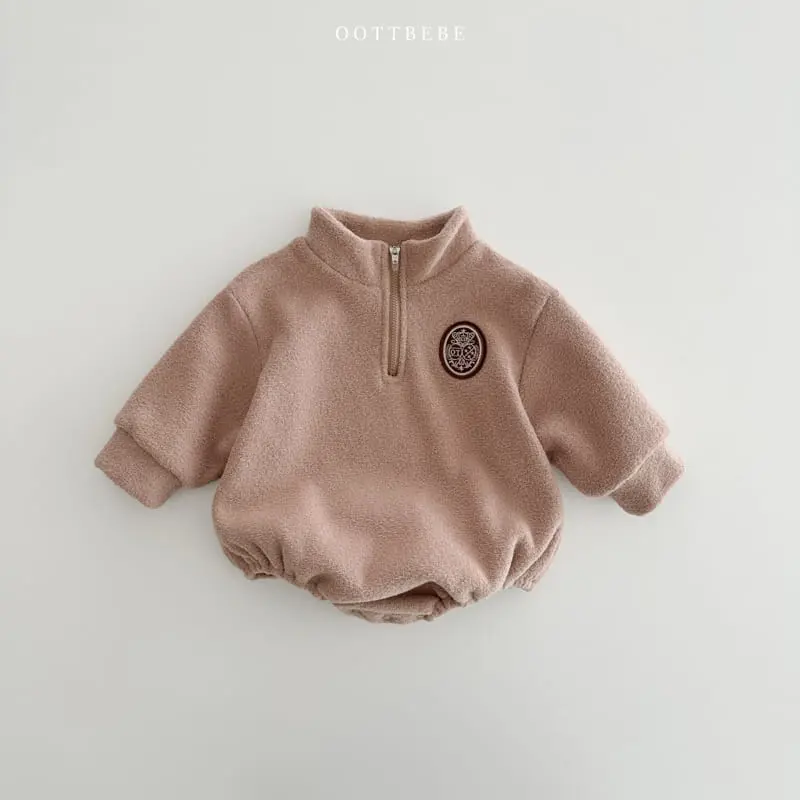 Oott Bebe - Korean Baby Fashion - #babyfever - Roof Anorak Bodysuit - 7
