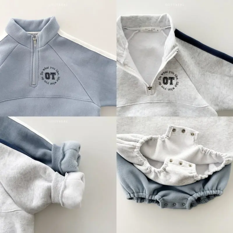 Oott Bebe - Korean Baby Fashion - #babygirlfashion - Circle Anorak Bodysuit - 11