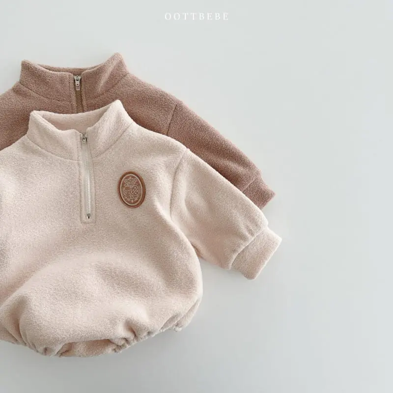 Oott Bebe - Korean Baby Fashion - #babygirlfashion - Roof Anorak Bodysuit - 8