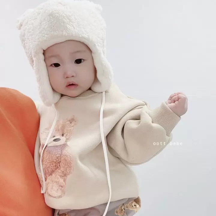 Oott Bebe - Korean Baby Fashion - #babylifestyle - Rabbit Fluffy Hat - 7