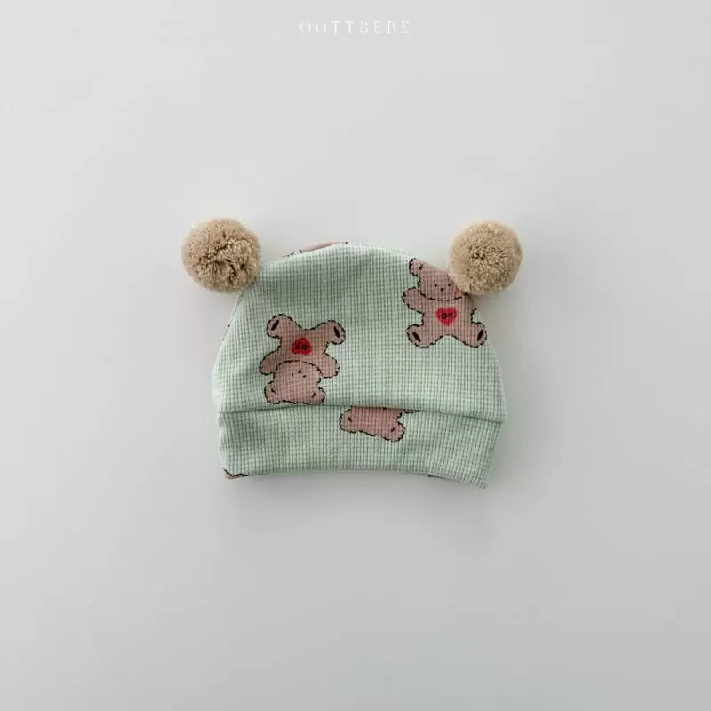 Oott Bebe - Korean Baby Fashion - #babyoninstagram - Animal Bonnet - 4