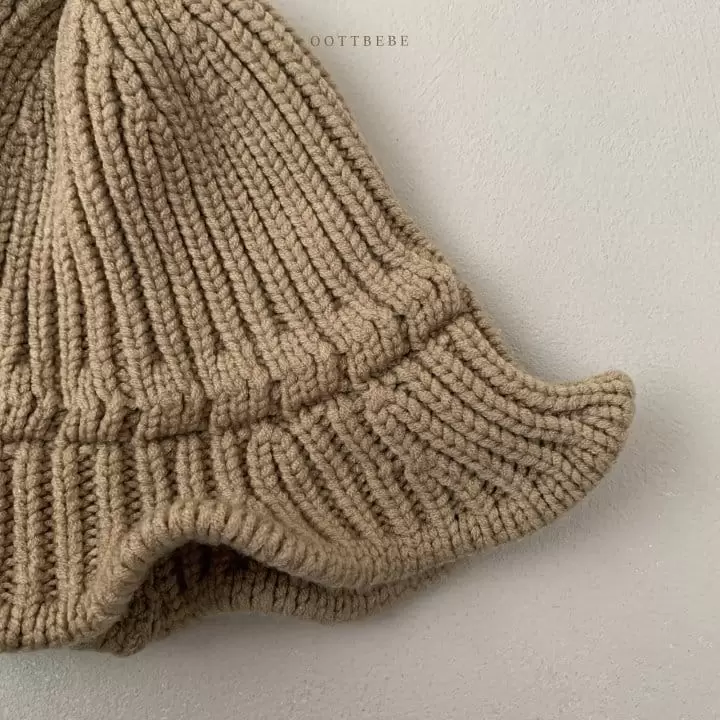 Oott Bebe - Korean Baby Fashion - #babyootd - Knit Bucket Hat - 8