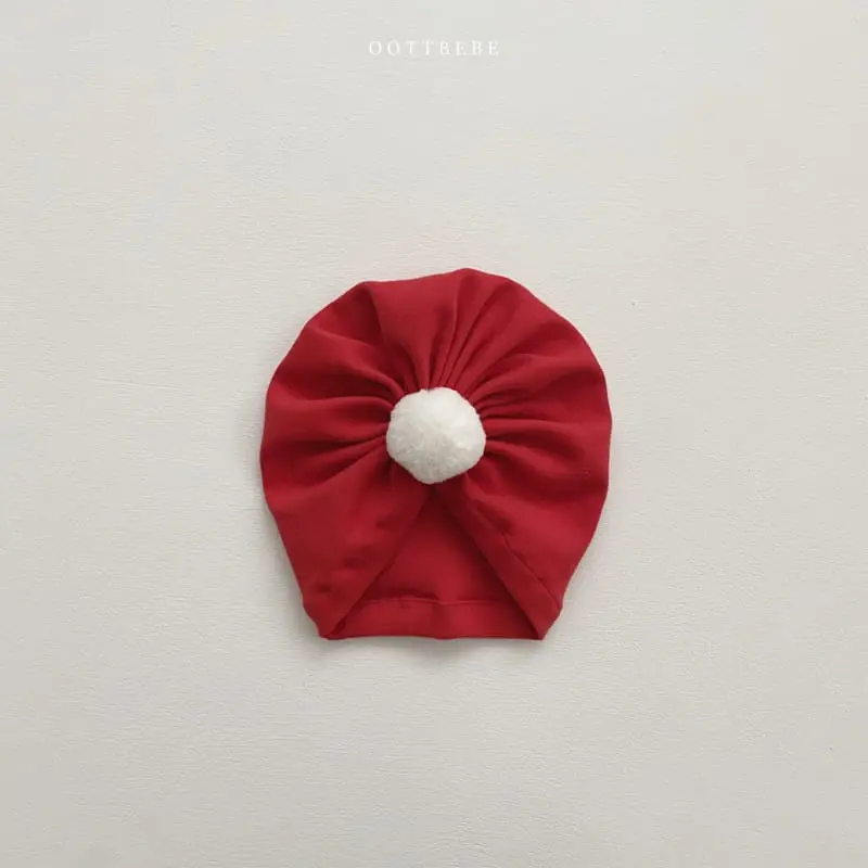 Oott Bebe - Korean Baby Fashion - #babyootd - Christmas Bell Turban - 3
