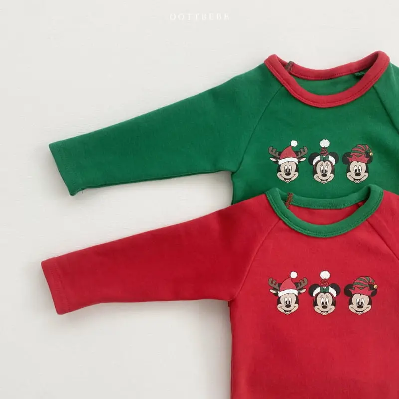 Oott Bebe - Korean Baby Fashion - #babyoutfit - D Santa Bodysuit - 9