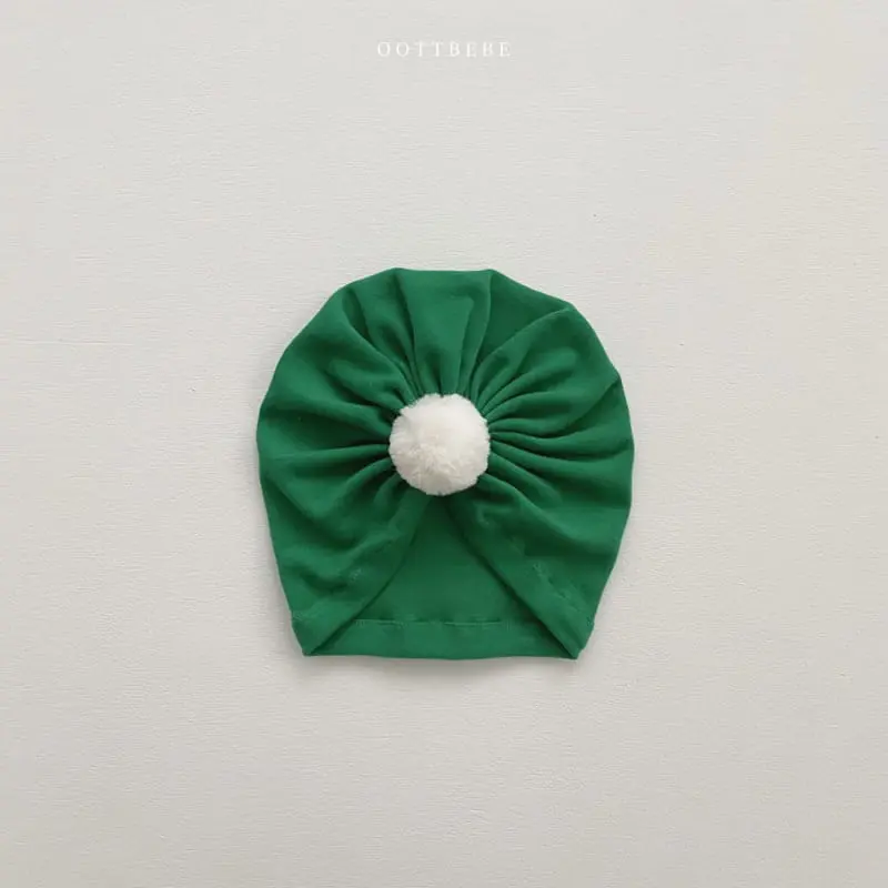 Oott Bebe - Korean Baby Fashion - #babyootd - Christmas Bell Turban - 4