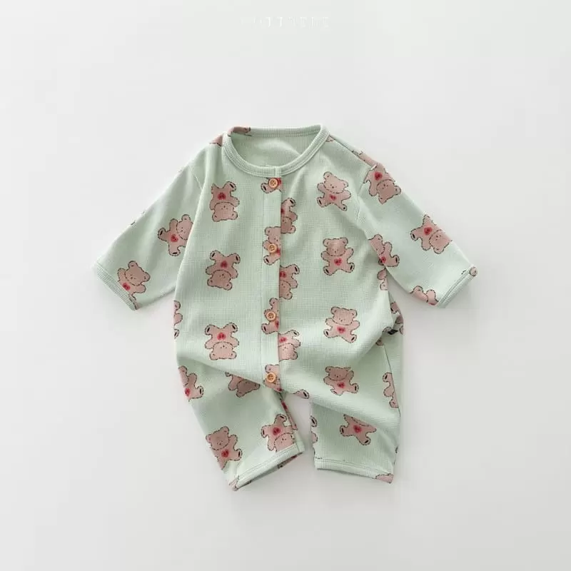 Oott Bebe - Korean Baby Fashion - #babywear - Animal All In One Bodysuit - 3