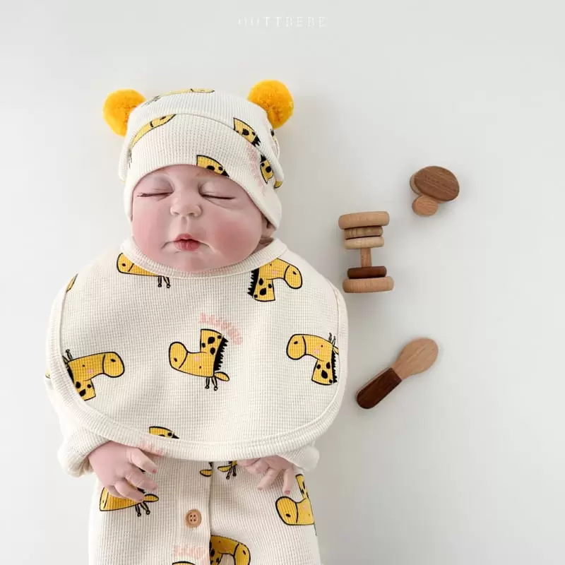 Oott Bebe - Korean Baby Fashion - #babywear - Animal Bib - 6