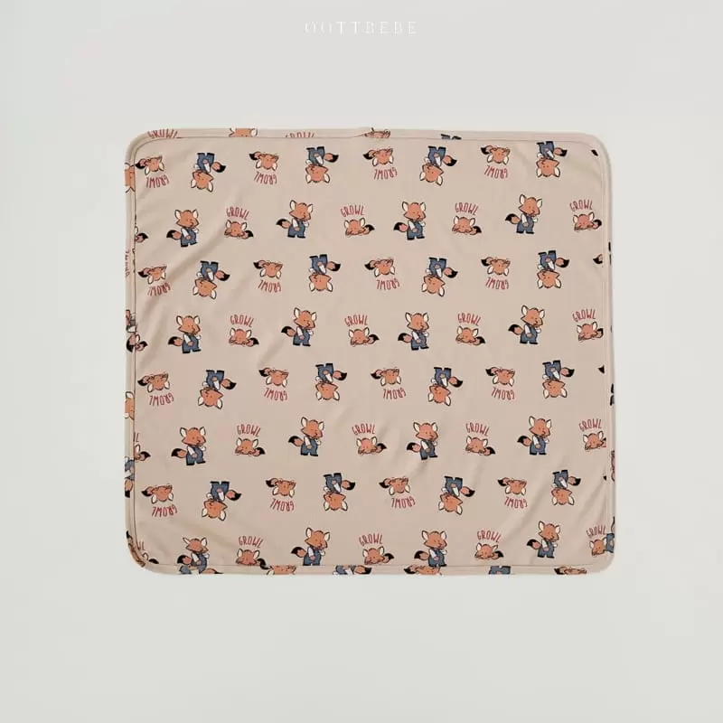 Oott Bebe - Korean Baby Fashion - #onlinebabyshop - Animal Blanket - 7