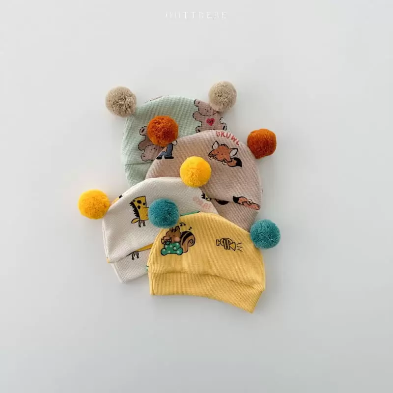Oott Bebe - Korean Baby Fashion - #smilingbaby - Animal Bonnet - 10
