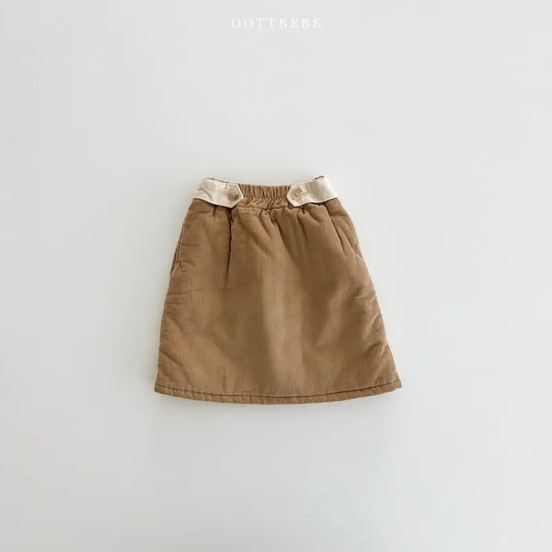 Oott Bebe - Korean Children Fashion - #Kfashion4kids - Rib Skirt - 6