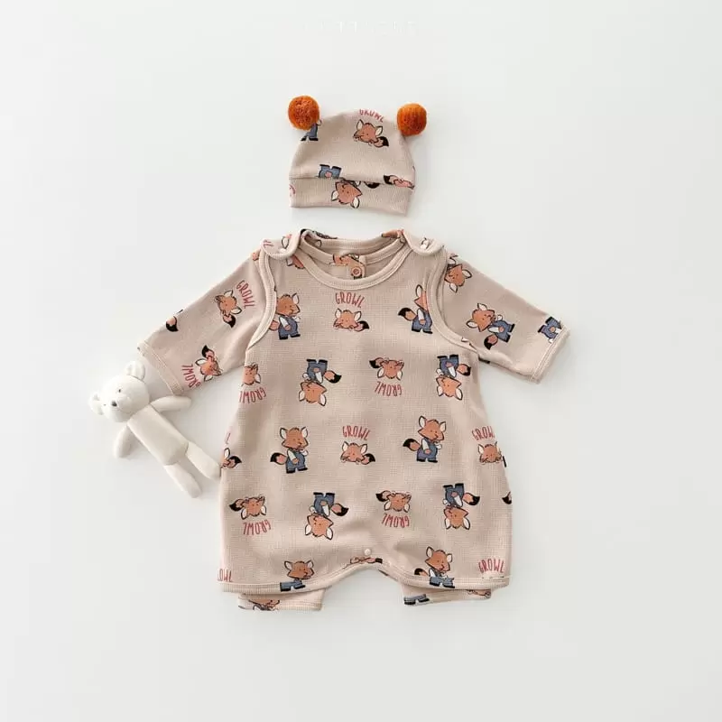 Oott Bebe - Korean Children Fashion - #childofig - Animal Sleepvest - 9