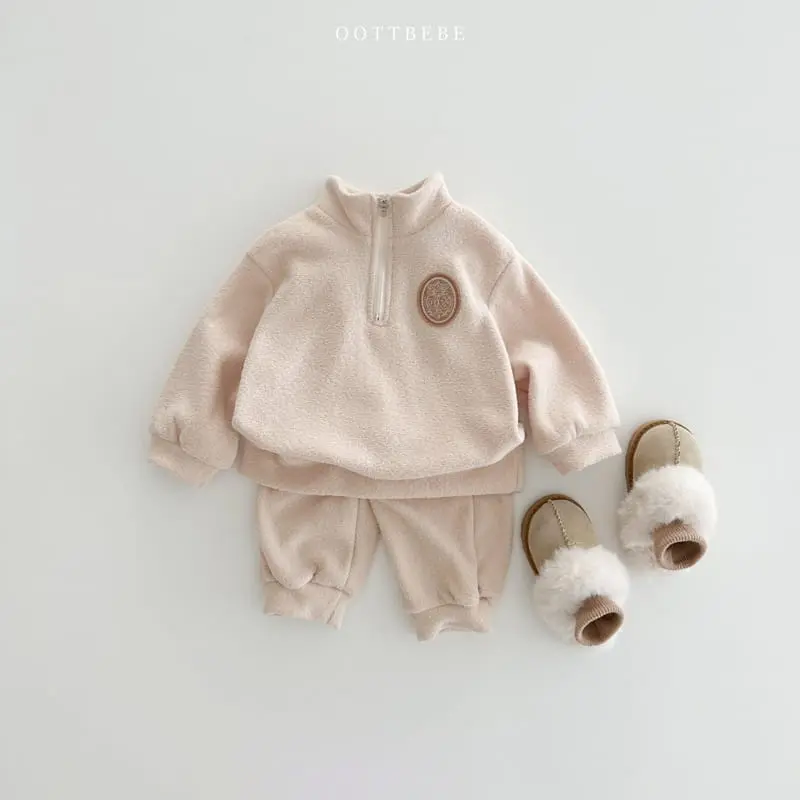 Oott Bebe - Korean Children Fashion - #childofig - Roof Anorak Top Bottom Set