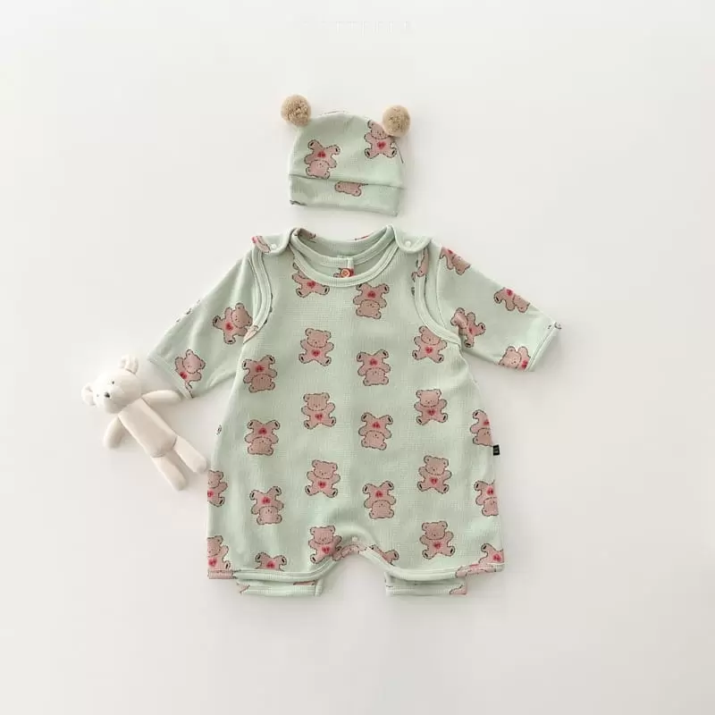Oott Bebe - Korean Children Fashion - #childrensboutique - Animal Sleepvest - 10