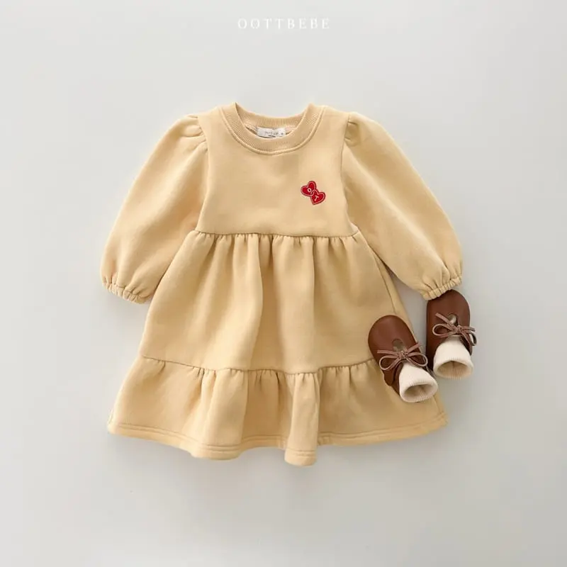 Oott Bebe - Korean Children Fashion - #childrensboutique - Cancan Frill One-piece - 8
