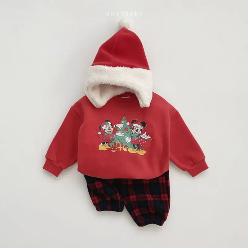 Oott Bebe - Korean Children Fashion - #childrensboutique - Merry Check Pants - 5