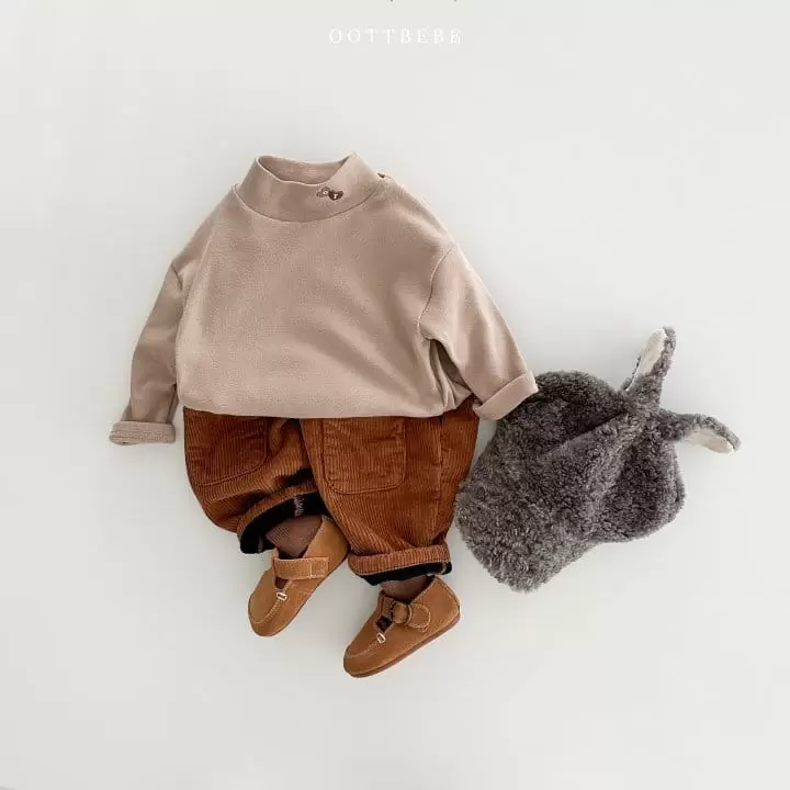 Oott Bebe - Korean Children Fashion - #designkidswear - Oott Muffler Tee - 10