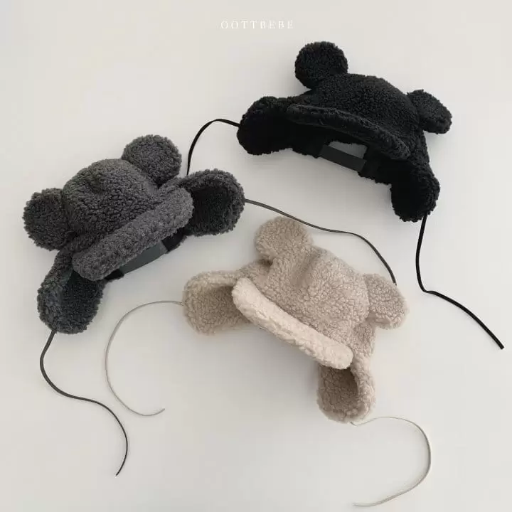 Oott Bebe - Korean Children Fashion - #discoveringself - Bbogle Bear Hat - 8