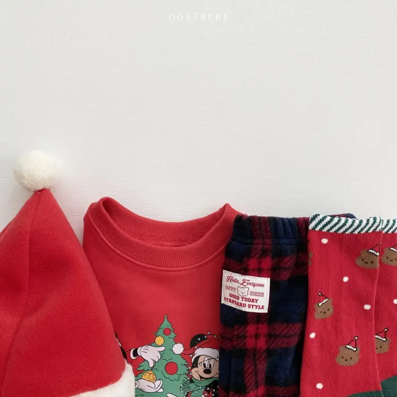 Oott Bebe - Korean Children Fashion - #discoveringself - Merry Check Pants - 7
