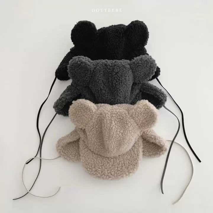Oott Bebe - Korean Children Fashion - #fashionkids - Bbogle Bear Hat - 9