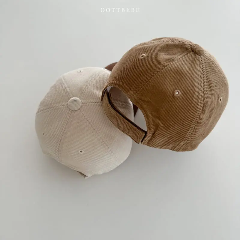 Oott Bebe - Korean Children Fashion - #fashionkids - Heart Rib Ball Cap - 5