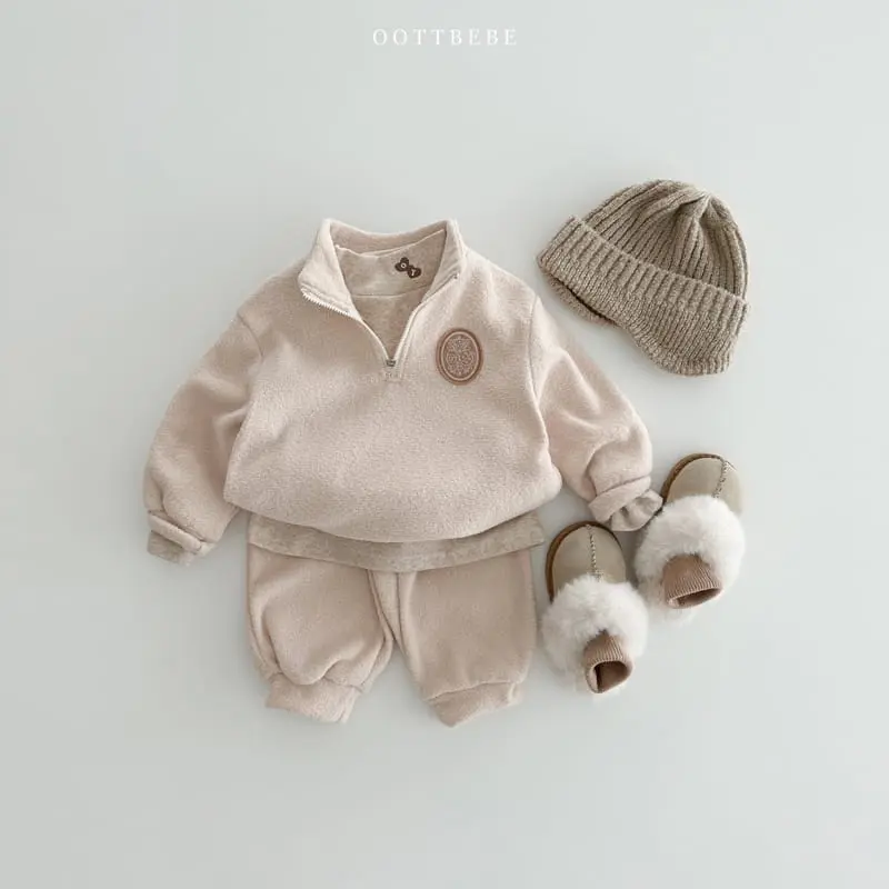 Oott Bebe - Korean Children Fashion - #kidsshorts - Roof Anorak Top Bottom Set - 7