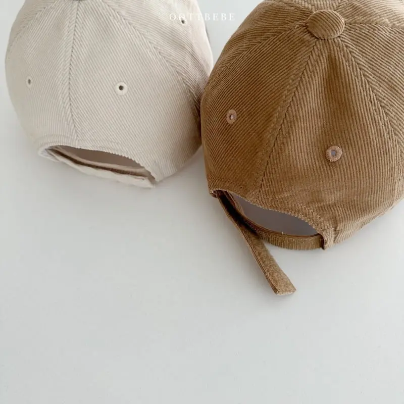 Oott Bebe - Korean Children Fashion - #kidzfashiontrend - Heart Rib Ball Cap - 8