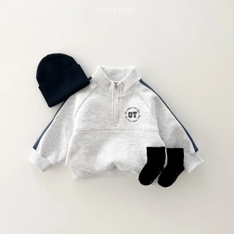 Oott Bebe - Korean Children Fashion - #magicofchildhood - Circle Anorak Sweatshirt