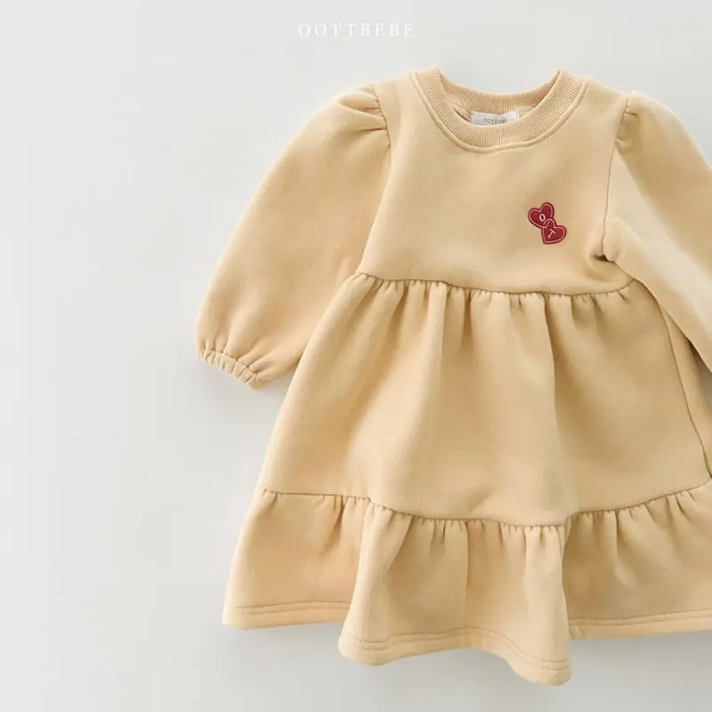 Oott Bebe - Korean Children Fashion - #magicofchildhood - Cancan Frill One-piece - 4