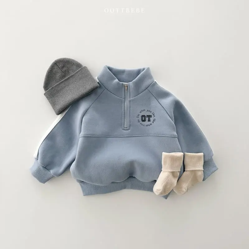 Oott Bebe - Korean Children Fashion - #minifashionista - Circle Anorak Sweatshirt - 2