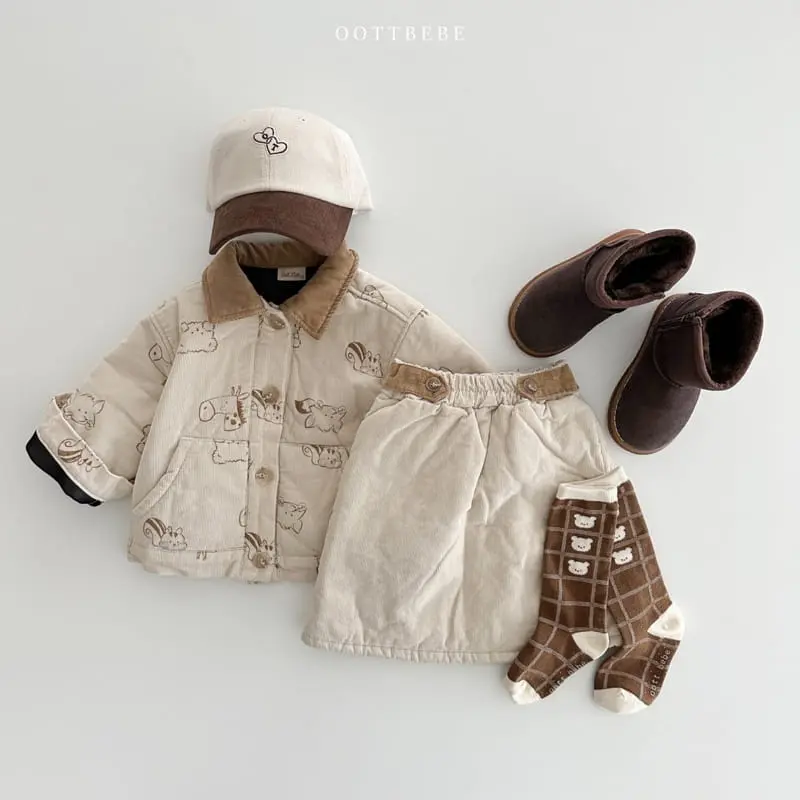 Oott Bebe - Korean Children Fashion - #minifashionista - Rib Skirt - 9