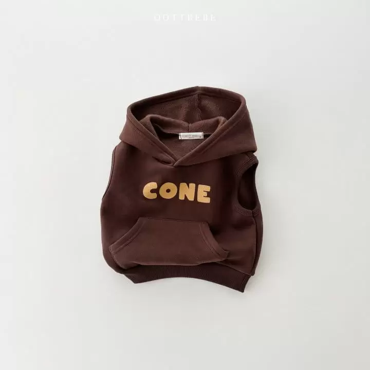 Oott Bebe - Korean Children Fashion - #stylishchildhood - Corn Three Hoody Vest Muffler Pants Set - 10