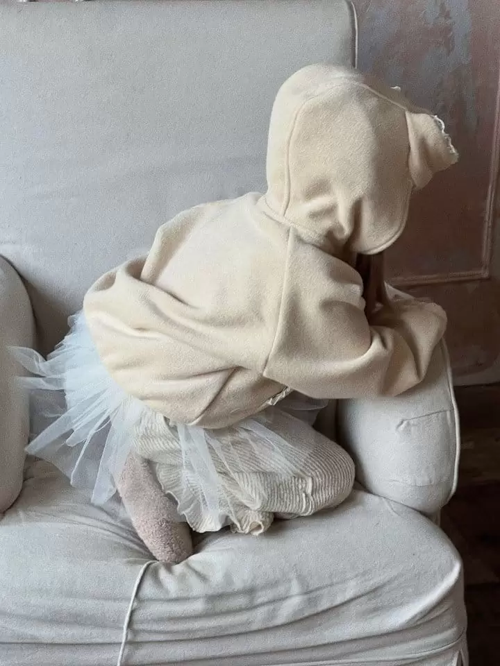 Otaly - Korean Children Fashion - #Kfashion4kids - 3656 Barnie Hoody Jumper - 2