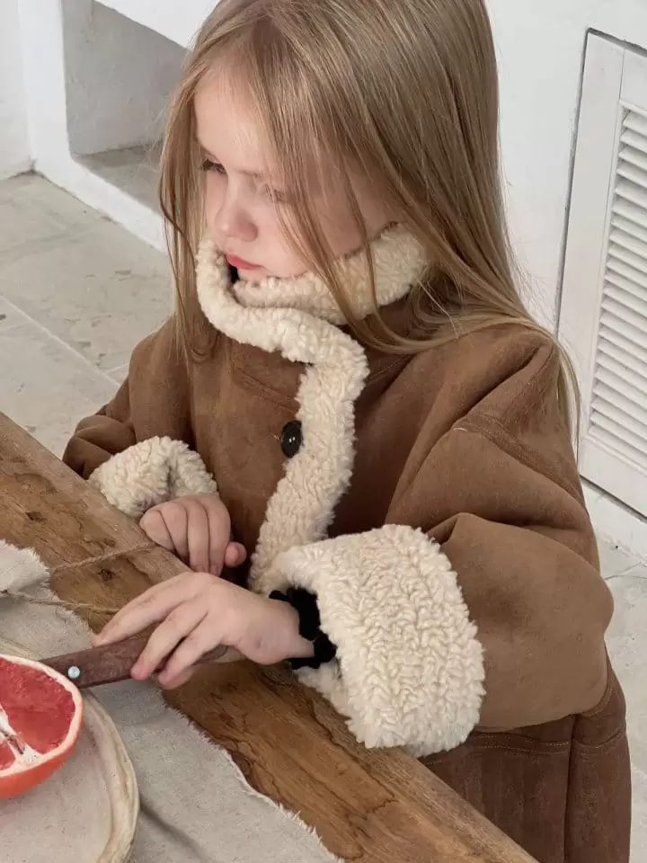 Otaly - Korean Children Fashion - #childofig - 3686 Suede Jumper - 5