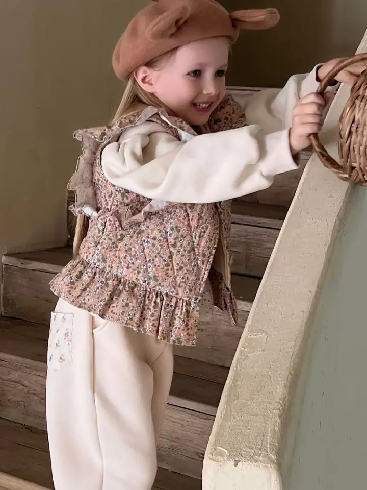 Otaly - Korean Children Fashion - #childofig - 3673 Shoulder Frill Vest - 9