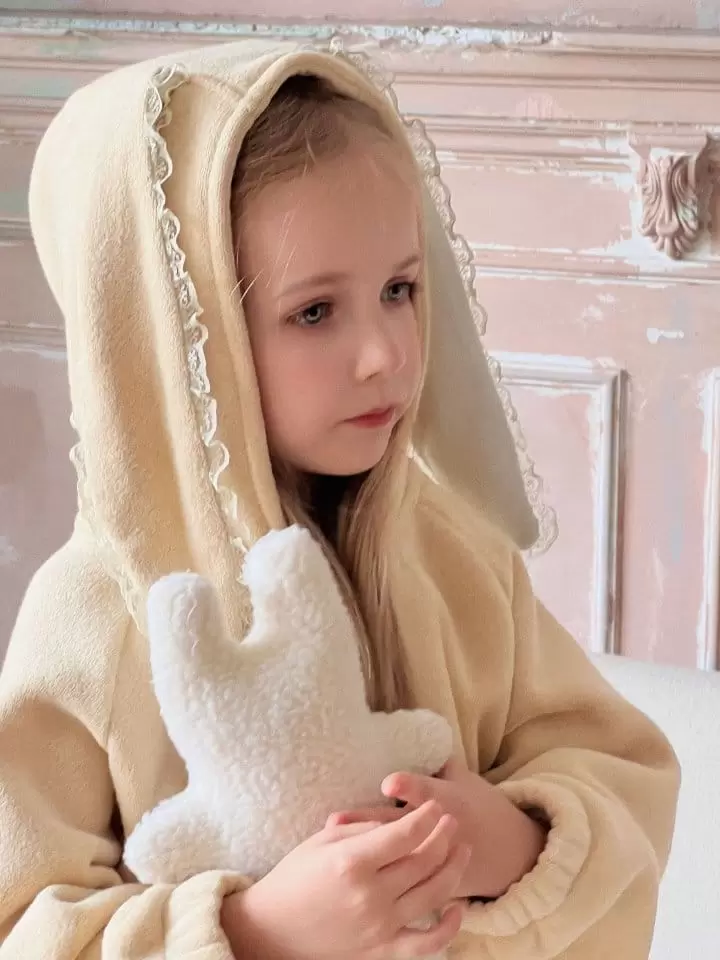 Otaly - Korean Children Fashion - #minifashionista - 3656 Barnie Hoody Jumper - 5