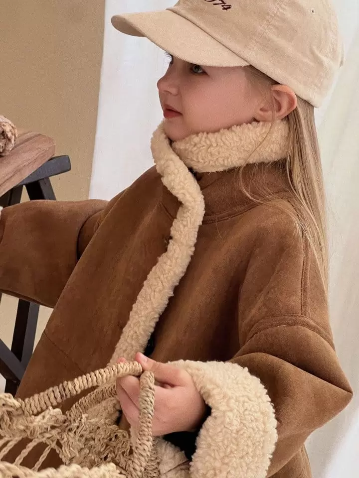 Otaly - Korean Children Fashion - #toddlerclothing - 3686 Suede Jumper - 3