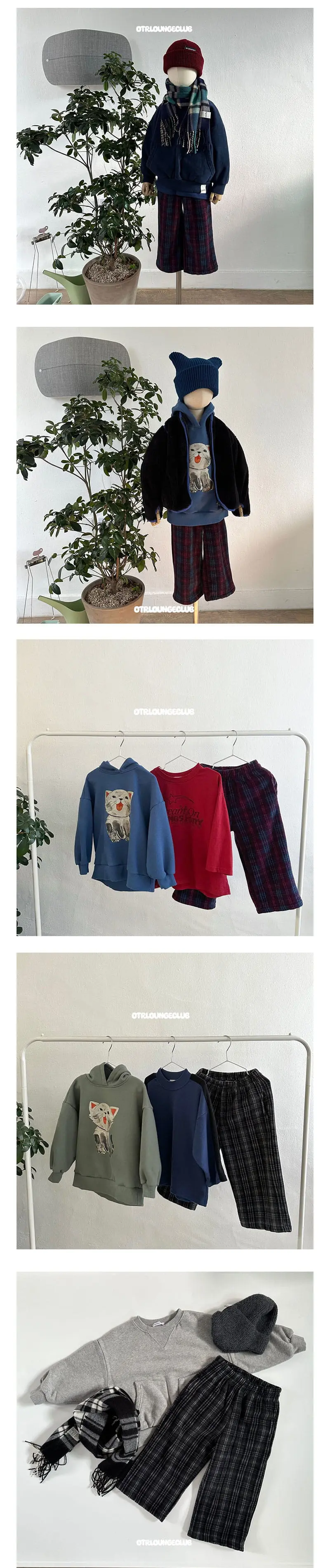 Otr - Korean Children Fashion - #designkidswear - Hi Check Pants - 2