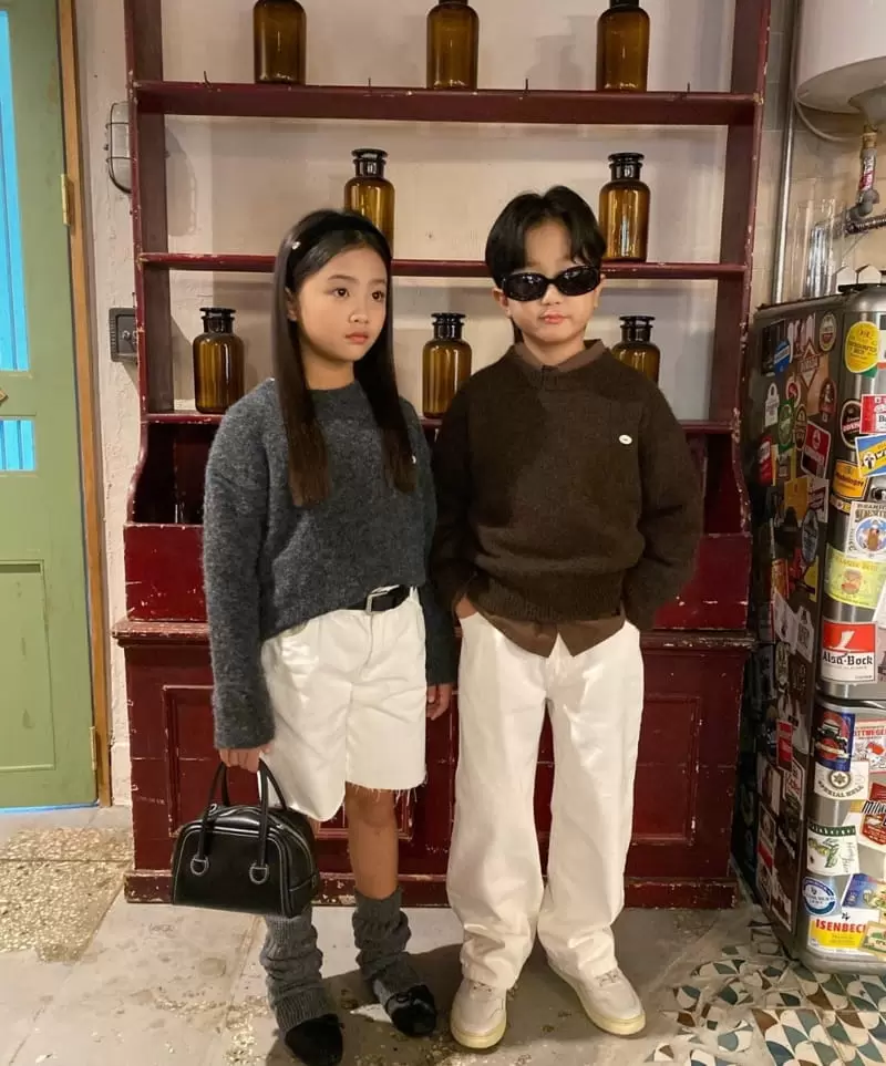 Our - Korean Children Fashion - #kidzfashiontrend - Brush Knit Tee - 4