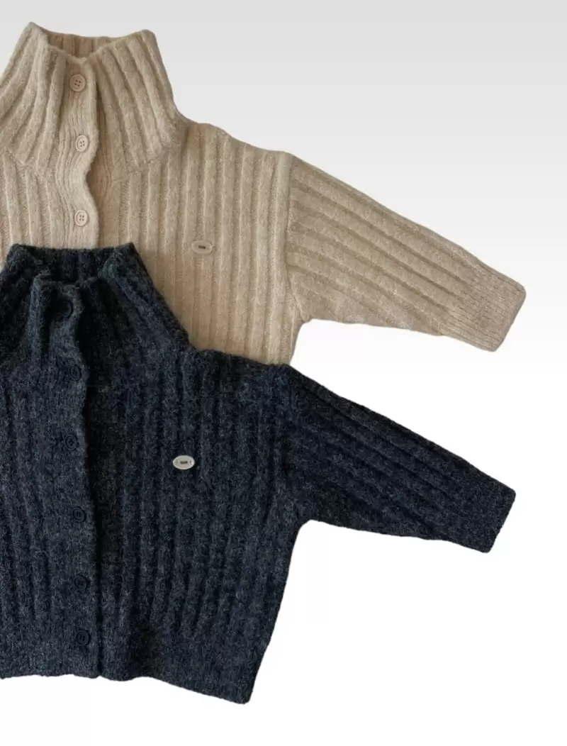 Our - Korean Children Fashion - #littlefashionista - Wide Cardigan - 6