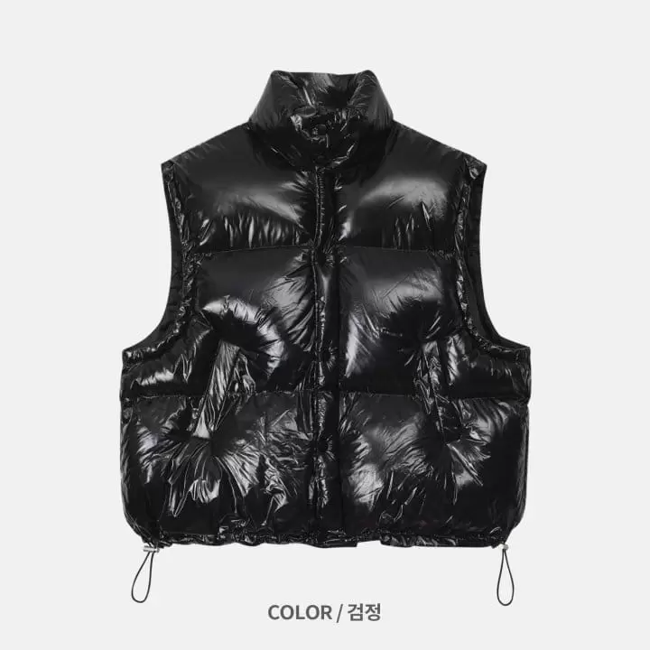 Our Room - Korean Women Fashion - #momslook - Glossy Vest