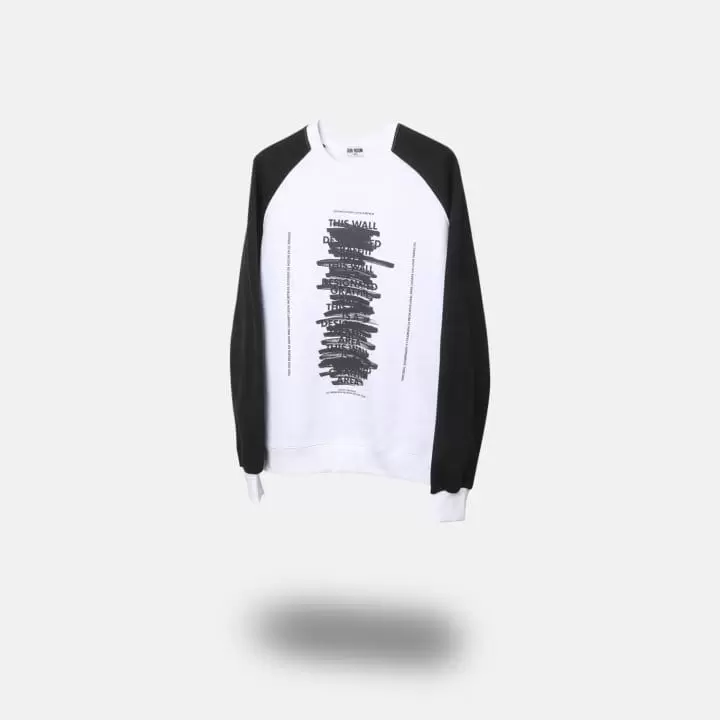 Our Room - Korean Women Fashion - #womensfashion - Scribbles Sweatshirt - 11