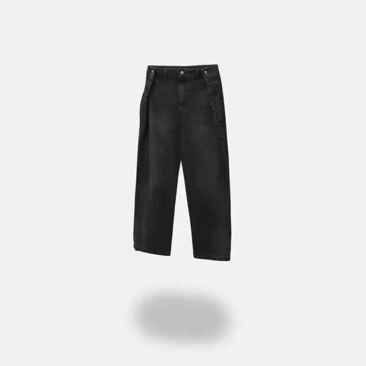 Our Room - Korean Women Fashion - #womensfashion - Folding Jeans - 10