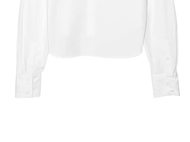 Paper Moon - Korean Women Fashion - #momslook - point collar maxi sleeved button down slim shirt - 10