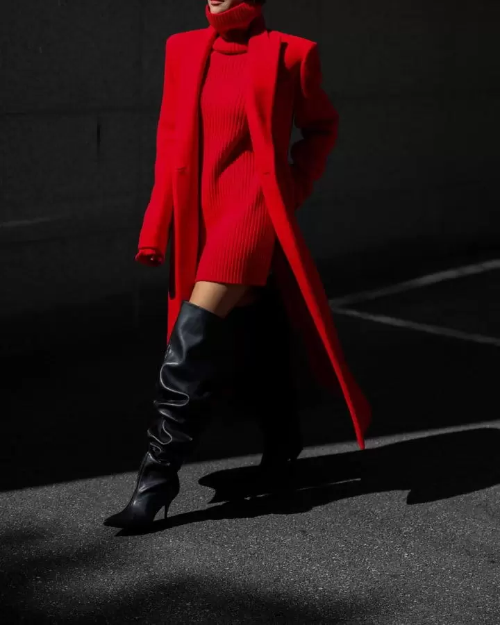 Paper Moon - Korean Women Fashion - #pursuepretty - virgin 100 % wool peak lapel tailored maxi coat - 4