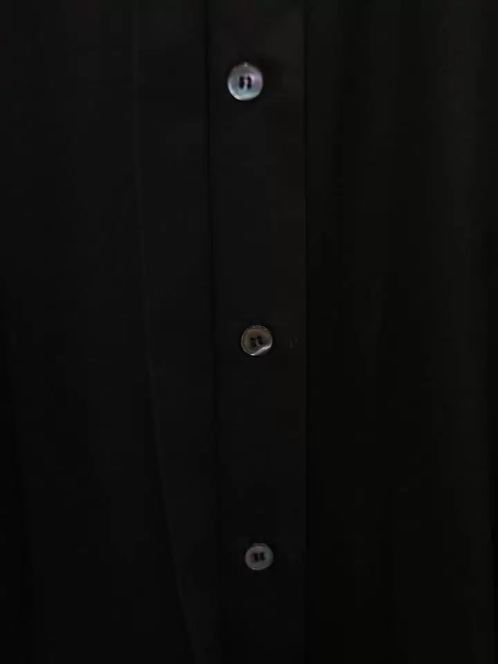 Paper Moon - Korean Women Fashion - #romanticstyle - padded shoulder button down cotton shirt - 11